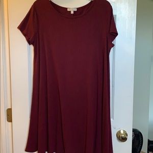 Love Fire T-Shirt Dress! Size Large